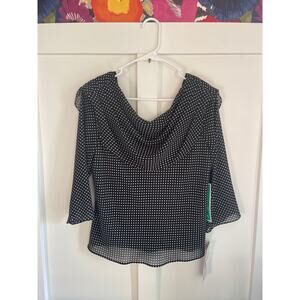 MSK womens large cascade front top